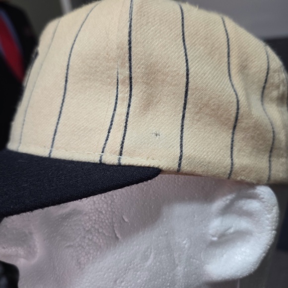 VINTAGE 90s Starter New York Yankees Pinstripe Snapback NWT - READ DESCRIPTION - Picture 13 of 14